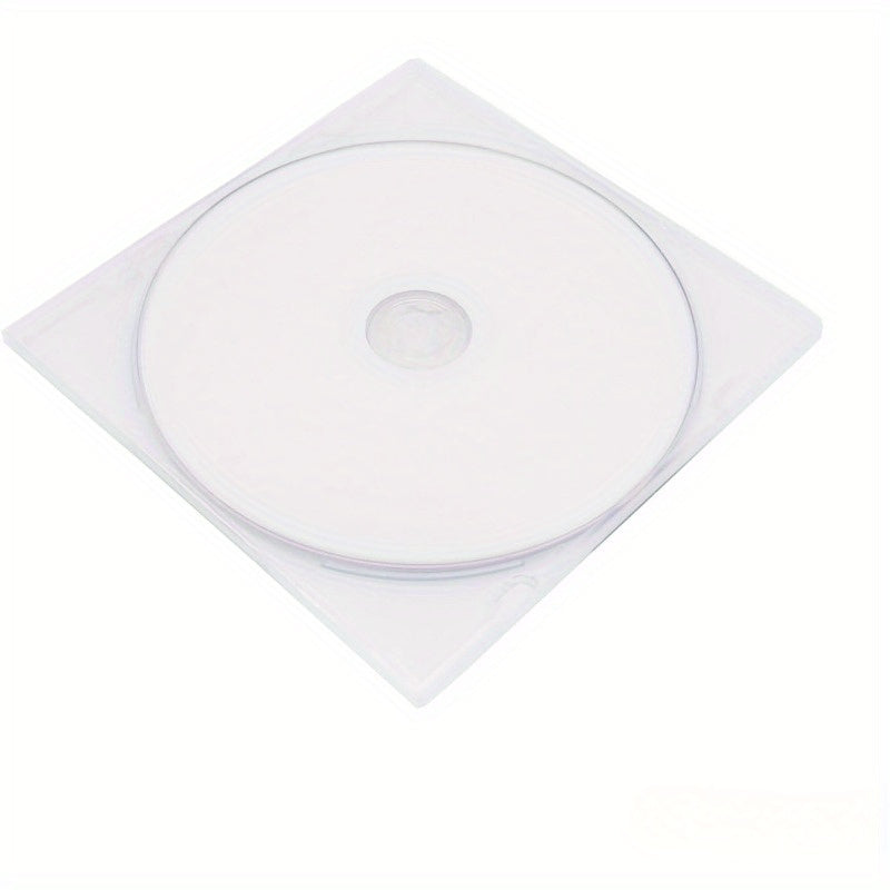 Uchta chizishdan himoyalangan CD/DVD saqlash qutisi, olib tashlanadigan shaffof qopqoq bilan. Oson aniqlash uchun mustahkam PP materialidan tayyorlangan.