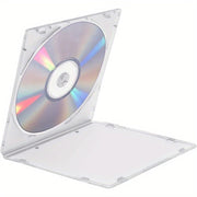 Uchta chizishdan himoyalangan CD/DVD saqlash qutisi, olib tashlanadigan shaffof qopqoq bilan. Oson aniqlash uchun mustahkam PP materialidan tayyorlangan.