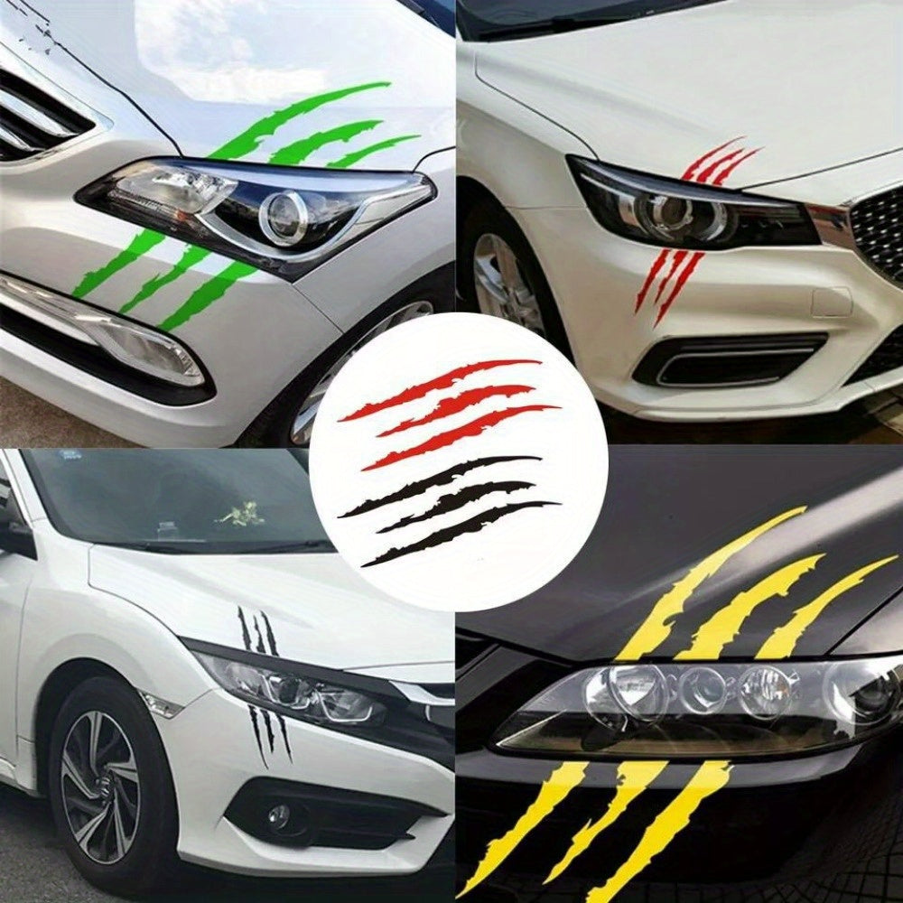 Claw Marks Vinyl Car Decal Scratch Stripe Exterior Accessory 40cm x 5cm