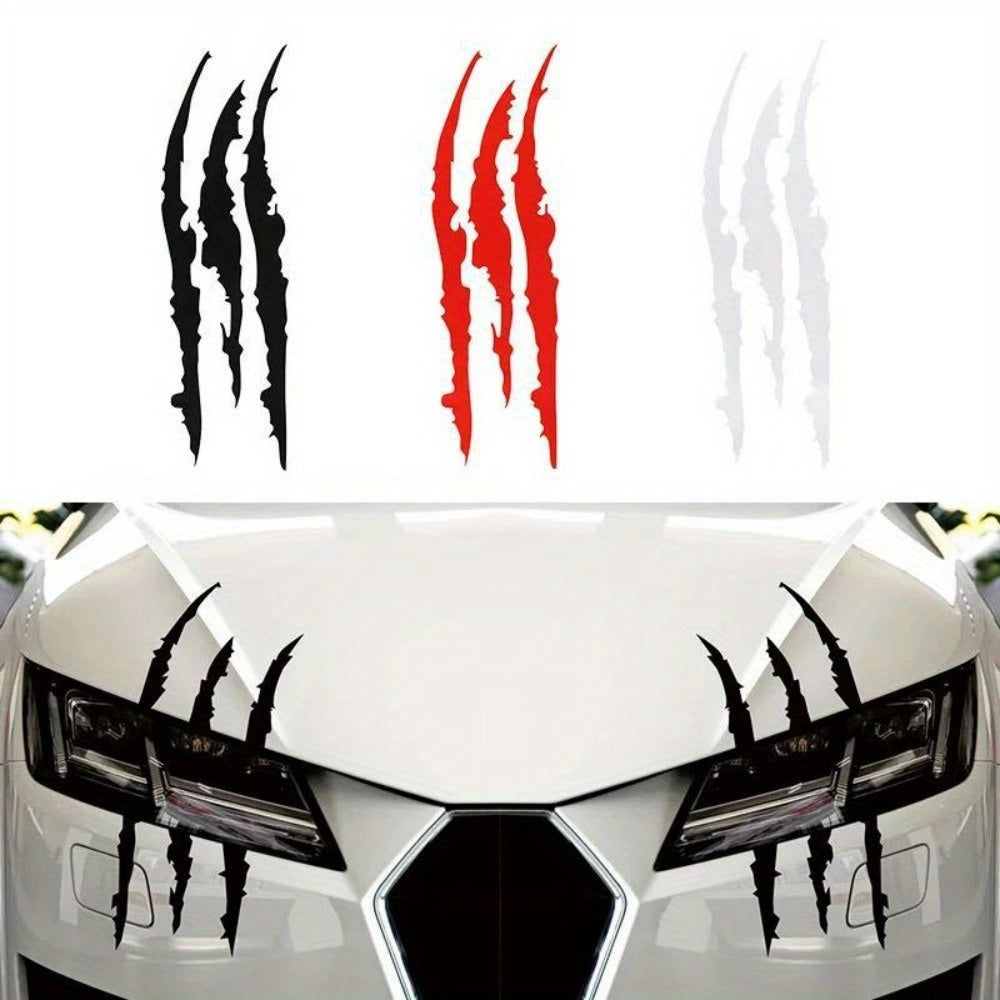 Claw Marks Vinyl Car Decal Scratch Stripe Exterior Accessory 40cm x 5cm