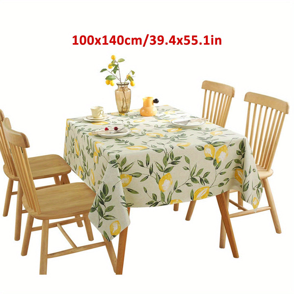 Waterproof Oil-Resistant PVC Tablecloth for Home Parties and Weddings