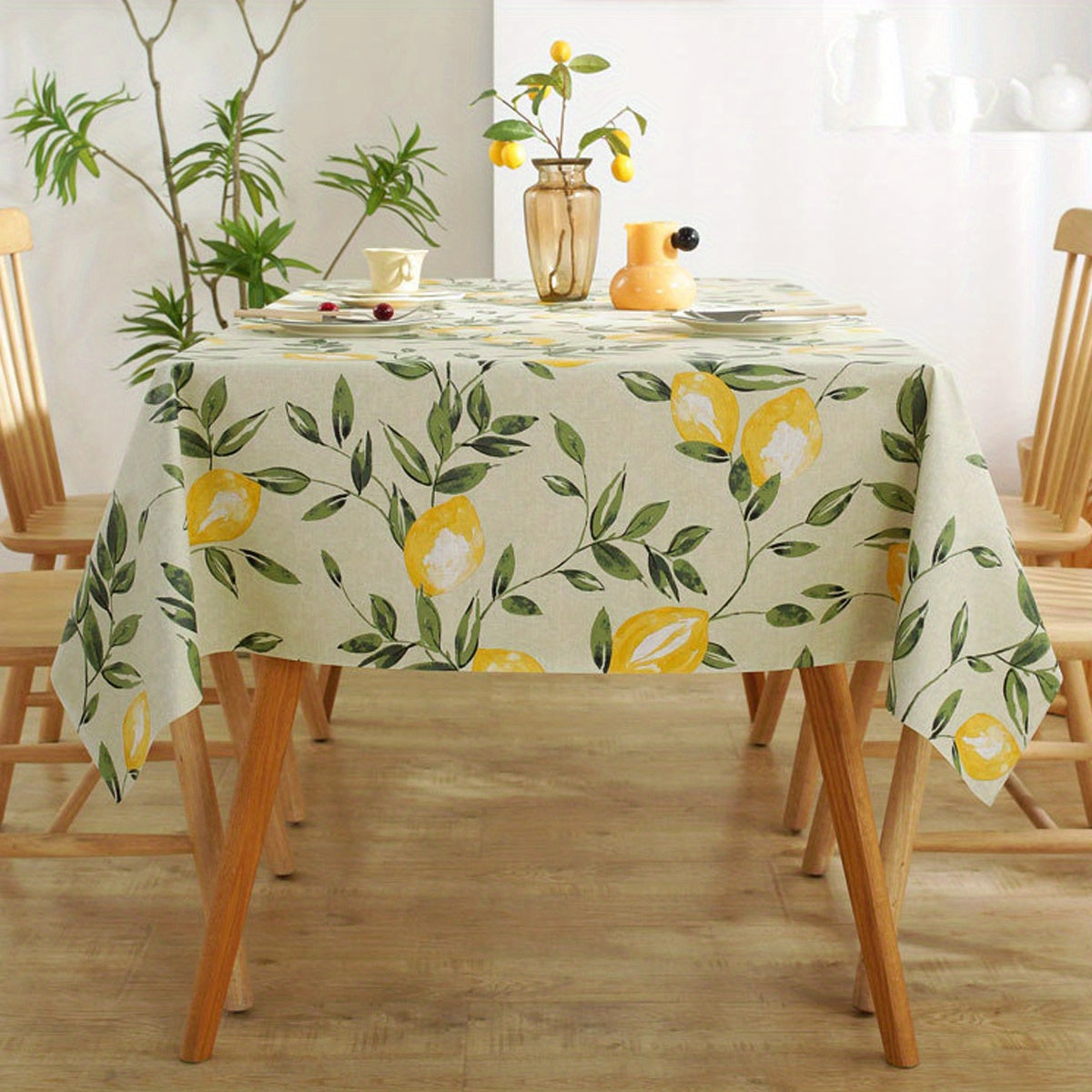 Waterproof Oil-Resistant PVC Tablecloth for Home Parties and Weddings