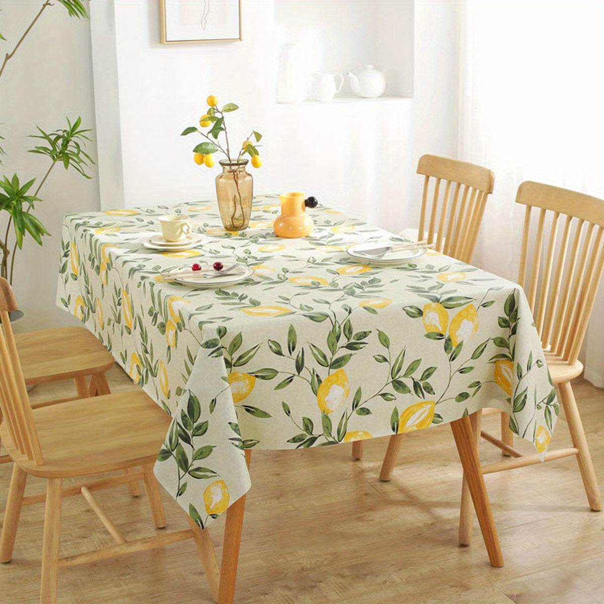 Waterproof Oil-Resistant PVC Tablecloth for Home Parties and Weddings