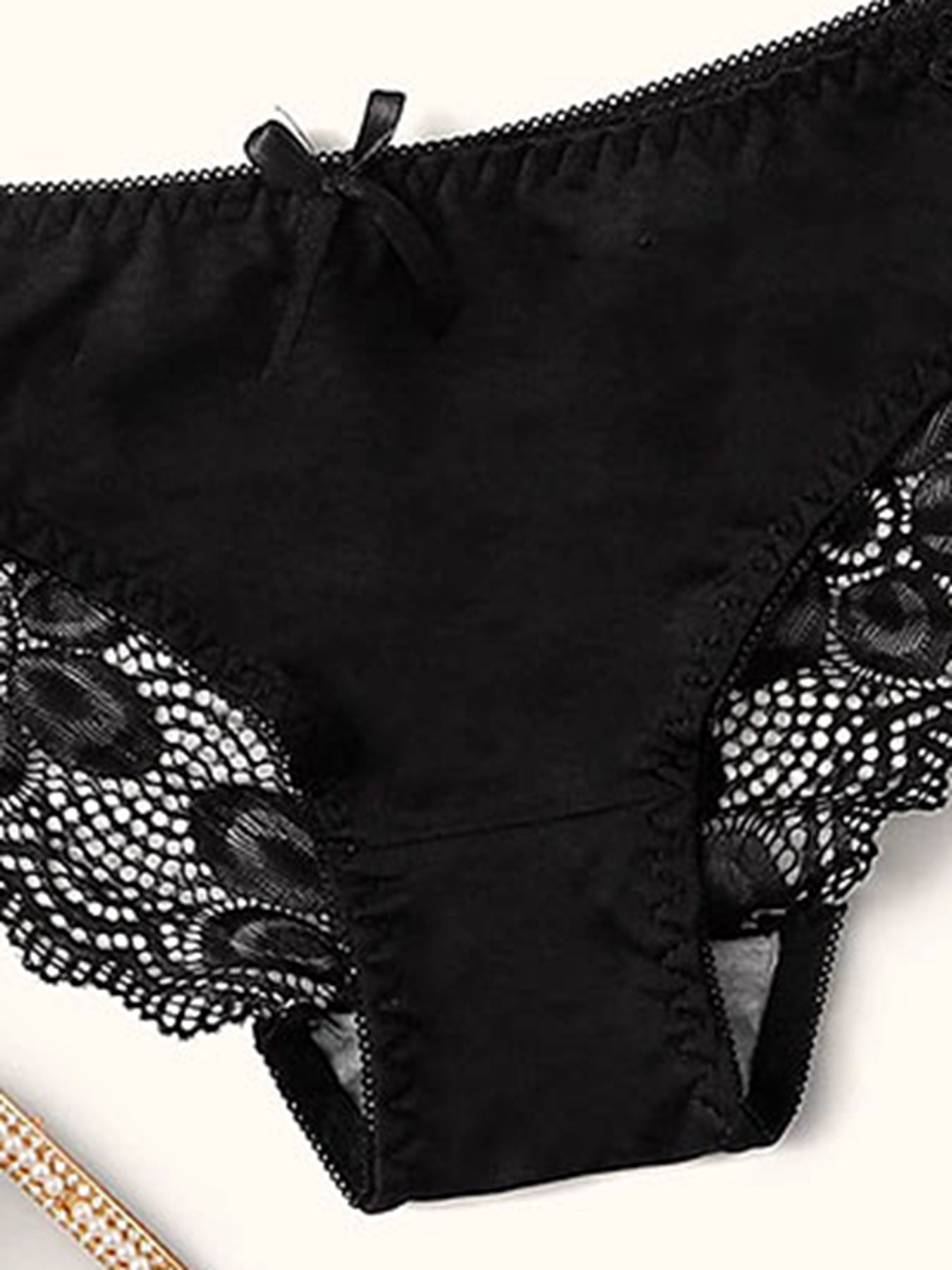 Women's Floral Lace Underwire Cami Bra and Panties Set Sexy Lingerie