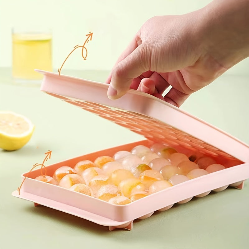 BPA-Free Round Ice Ball Mold for Freezer and Cocktails Food-Safe Silicone Ice Sphere Maker