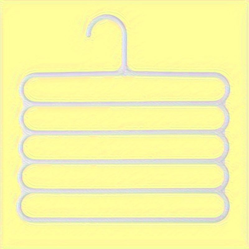 Plastic Multi-Layer Scarf and Pants Organizer Hanger Closet Storage Rack