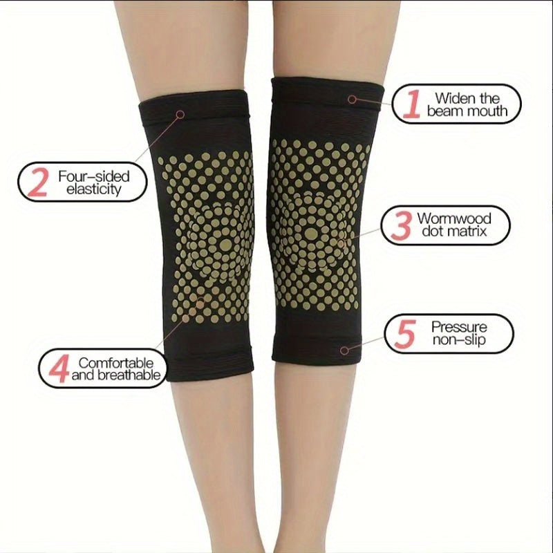 Knee and Foot Joint Warmers with Knee Pads and Socks for Warmth and Protection