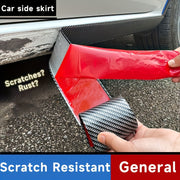 Car Side Skirt Protector PVC Anti-Scratch Rust Repair Strip Front