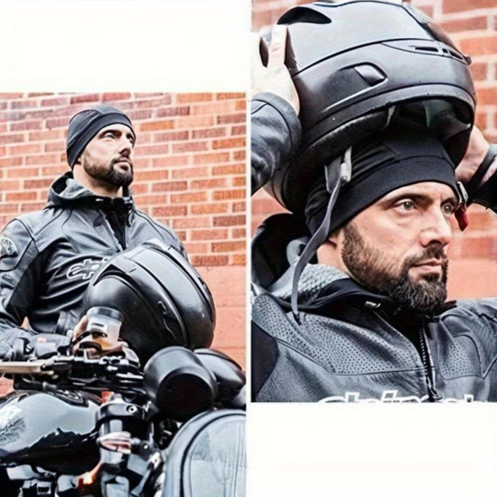 Unisex Breathable Quick-Dry Motorcycle Helmet Liner for Cycling Outdoor Activities