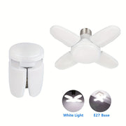 E27 LED Ceiling Fan Light for Garage Workshop Home Bright Plastic 85V-265V