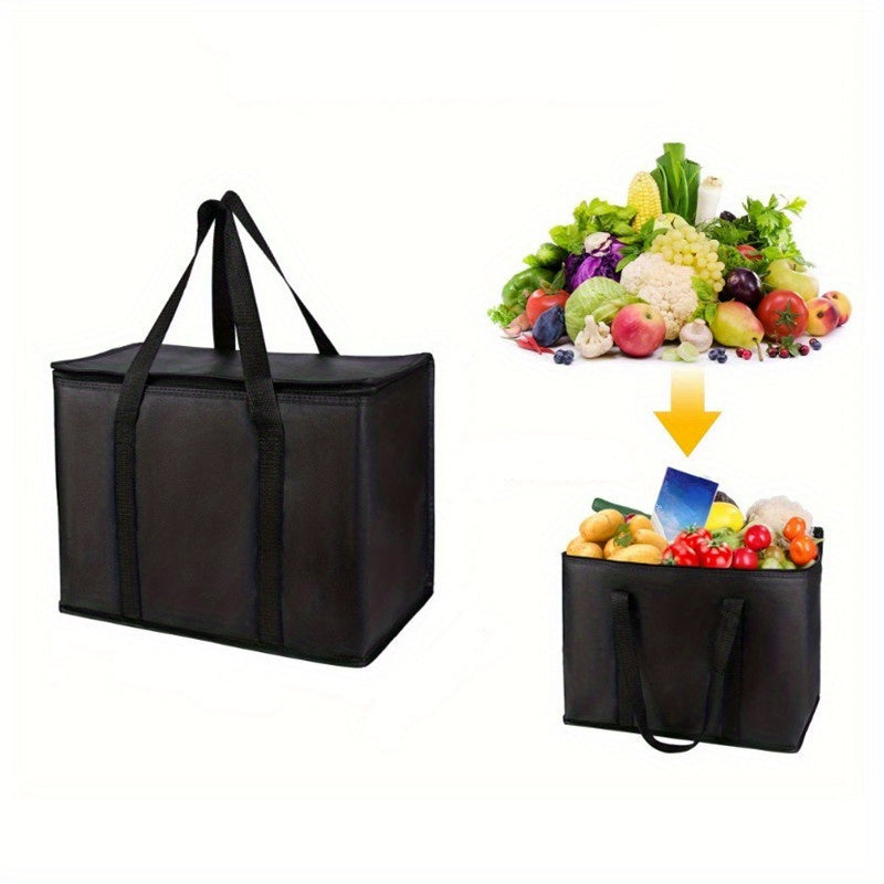 Universal Foldable Insulated Storage Bag Large Capacity Grocery Organizer