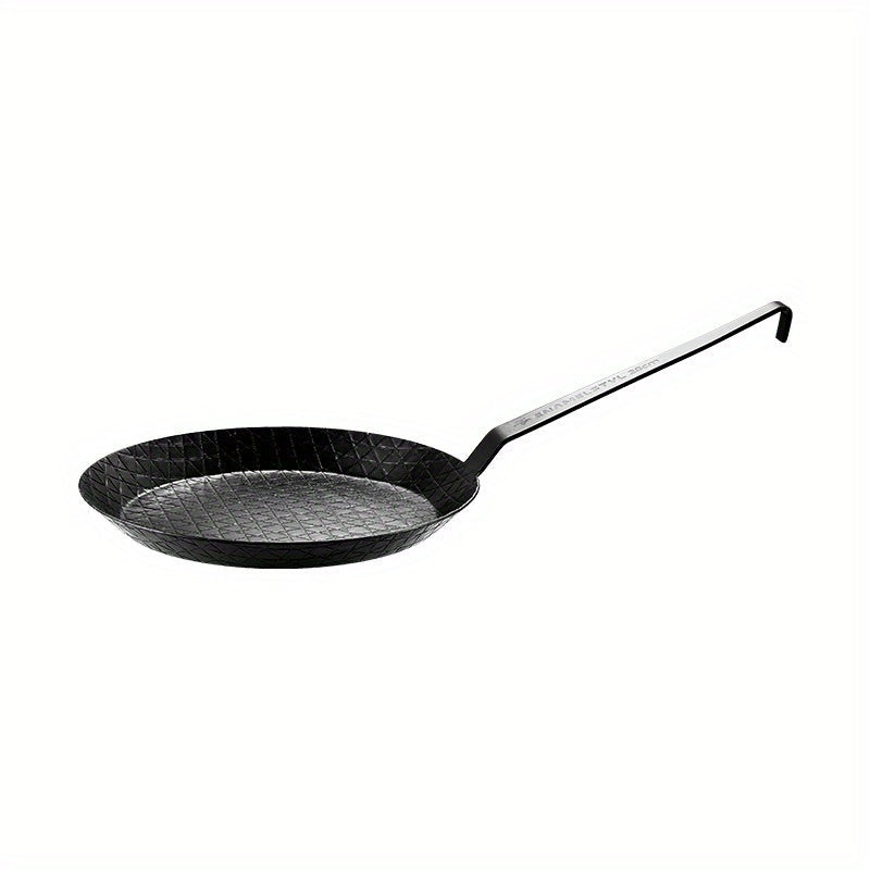 Cast Iron Steak Griddle Pan with Non-Stick Surface for Home and Restaurant Cooking