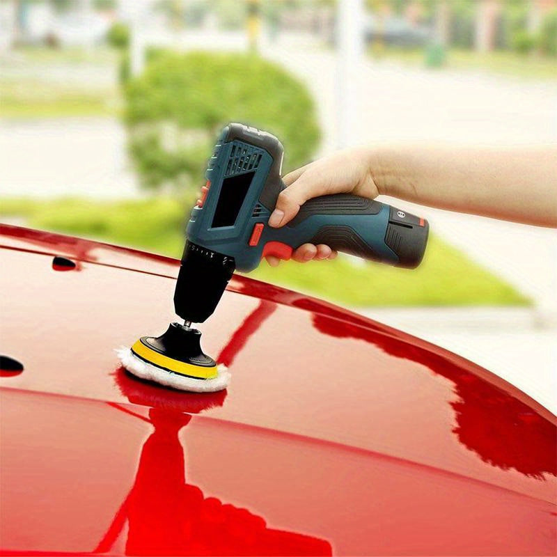 5pcs Car Polishing Pad Set Wool Wheel Paint Care Waxing 7.62cm