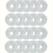 Set of 20 Replacement Mop Pads for Robot Vacuum Cleaners - Compatible with L10s Ultra and X10