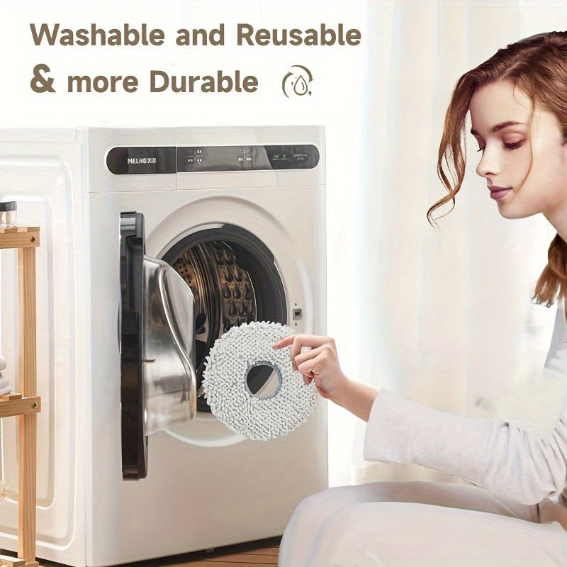 Set of 20 Replacement Mop Pads for Robot Vacuum Cleaners - Compatible with L10s Ultra and X10
