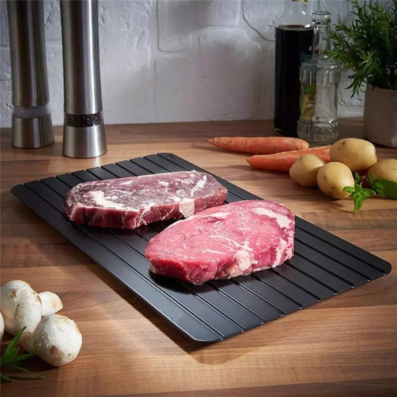 Defrost Tray for Frozen Food Meat and Fruit No Electricity Needed Kitchen Tool