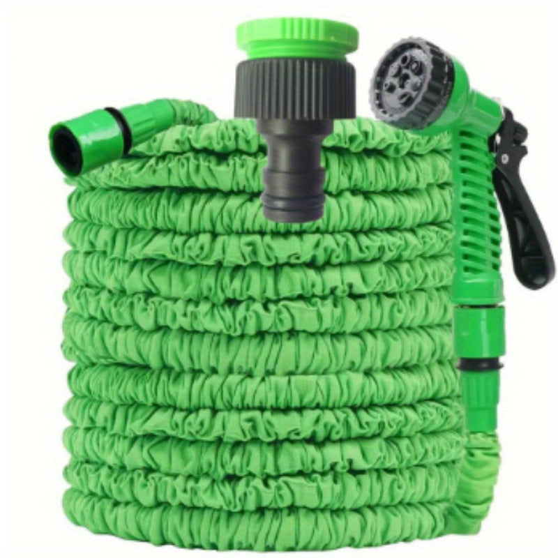 Раздвижной садовый шланг с водяной пушкой высокого давления для мойки автомобиля и использования на улице