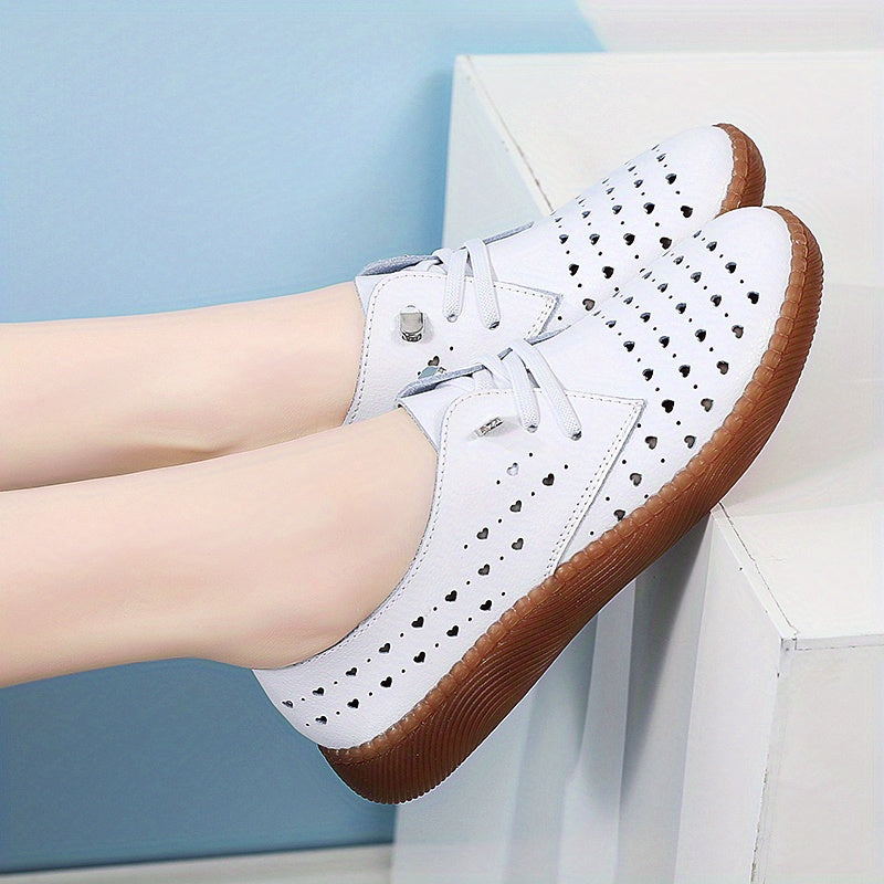 Women's Breathable Mesh Low-Top Sneakers Casual Lightweight Comfortable