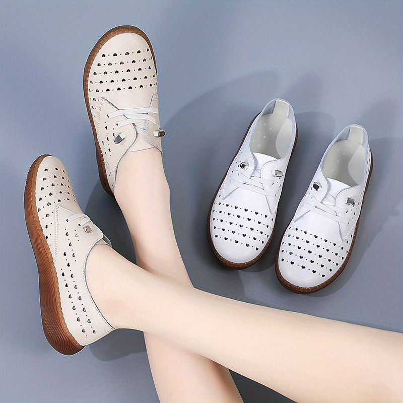 Women's Breathable Mesh Low-Top Sneakers Casual Lightweight Comfortable