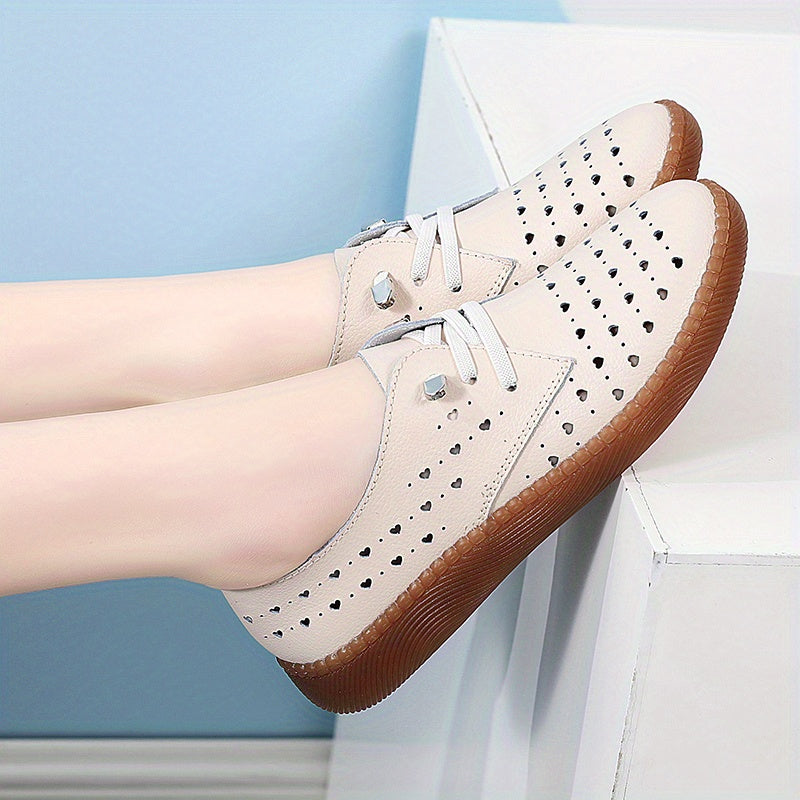 Women's Breathable Mesh Low-Top Sneakers Casual Lightweight Comfortable