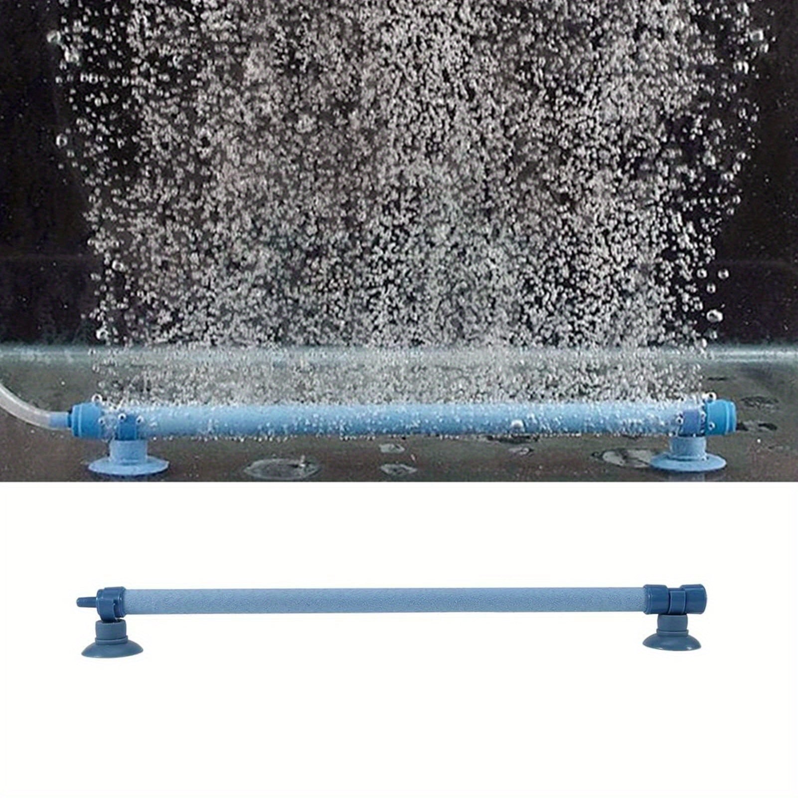 PP Material Aquarium Air Bubble Wall Tube for Fish Tank Oxygenation No Battery Needed