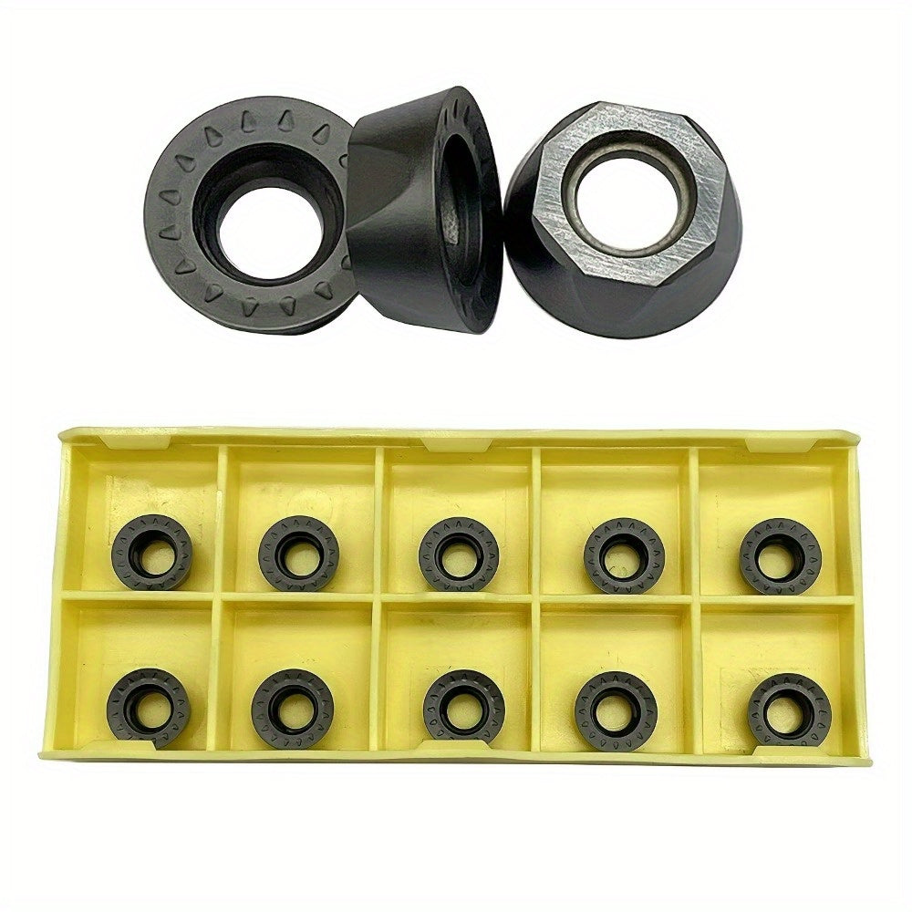 Carbide Insert Holder Set for 45° Lathe Turning CNC Metalworking Tools 10 Pieces