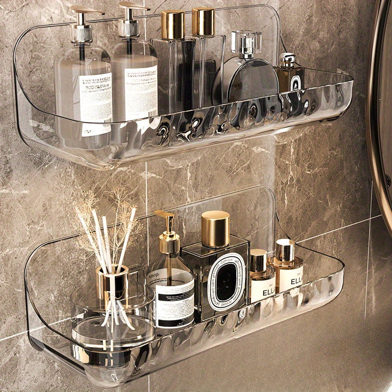 Bathroom Wall Organizer Acrylic Large Storage for Shower or RV