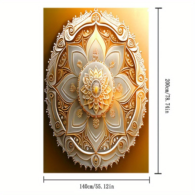 Square Tablecloth for Home Dining and Parties 60x60 Inches Polyester