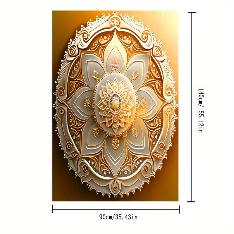 Square Tablecloth for Home Dining and Parties 60x60 Inches Polyester