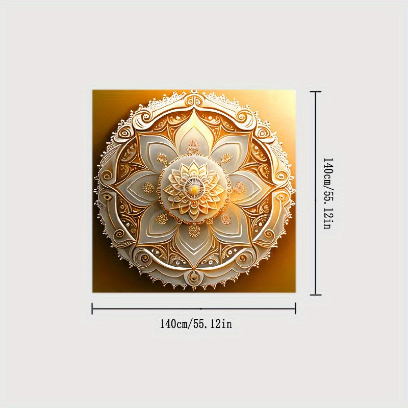 Square Tablecloth for Home Dining and Parties 60x60 Inches Polyester