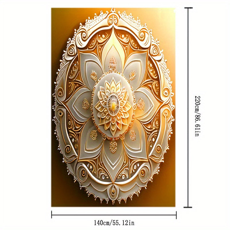 Square Tablecloth for Home Dining and Parties 60x60 Inches Polyester