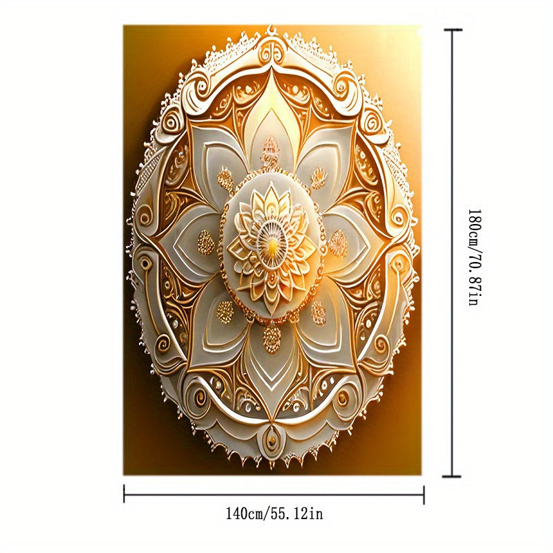 Square Tablecloth for Home Dining and Parties 60x60 Inches Polyester