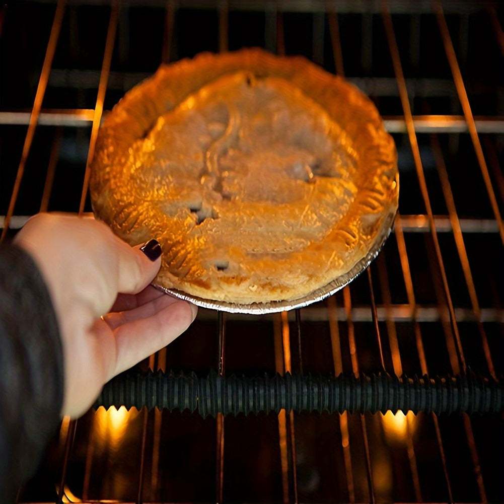 Silicone Oven Rack Shields 35.56cm Heat-Resistant Hand Protectors for Baking and Grilling