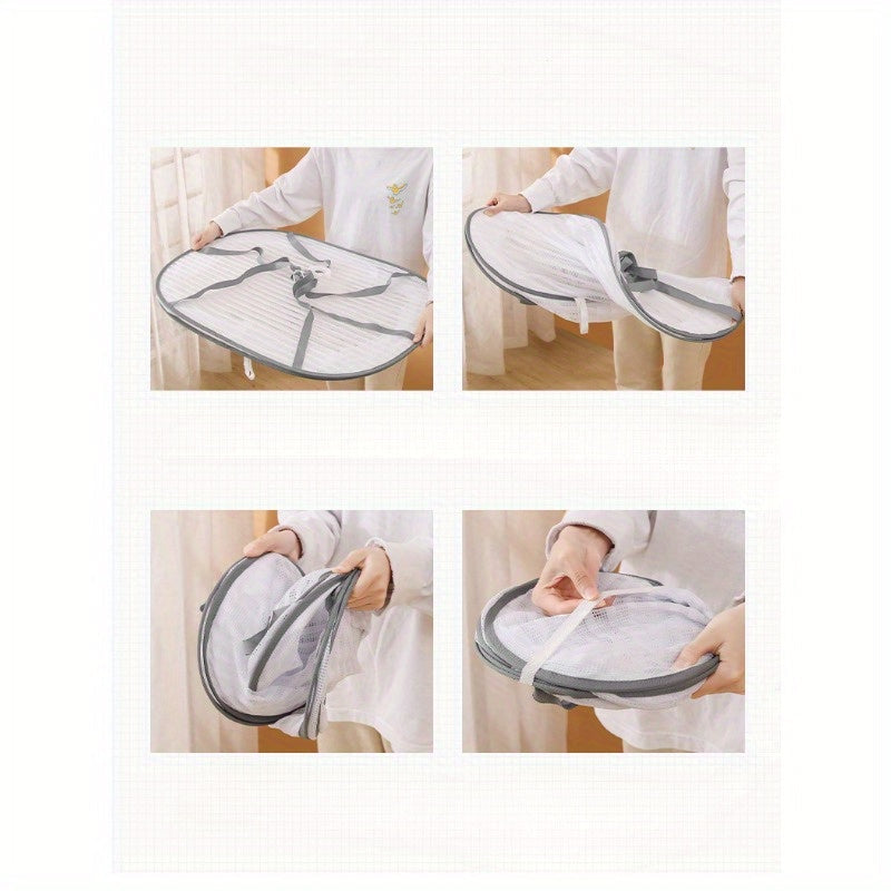 3-Layer Drying Net for Vegetables Clothes and Outdoor Use Collapsible and Portable