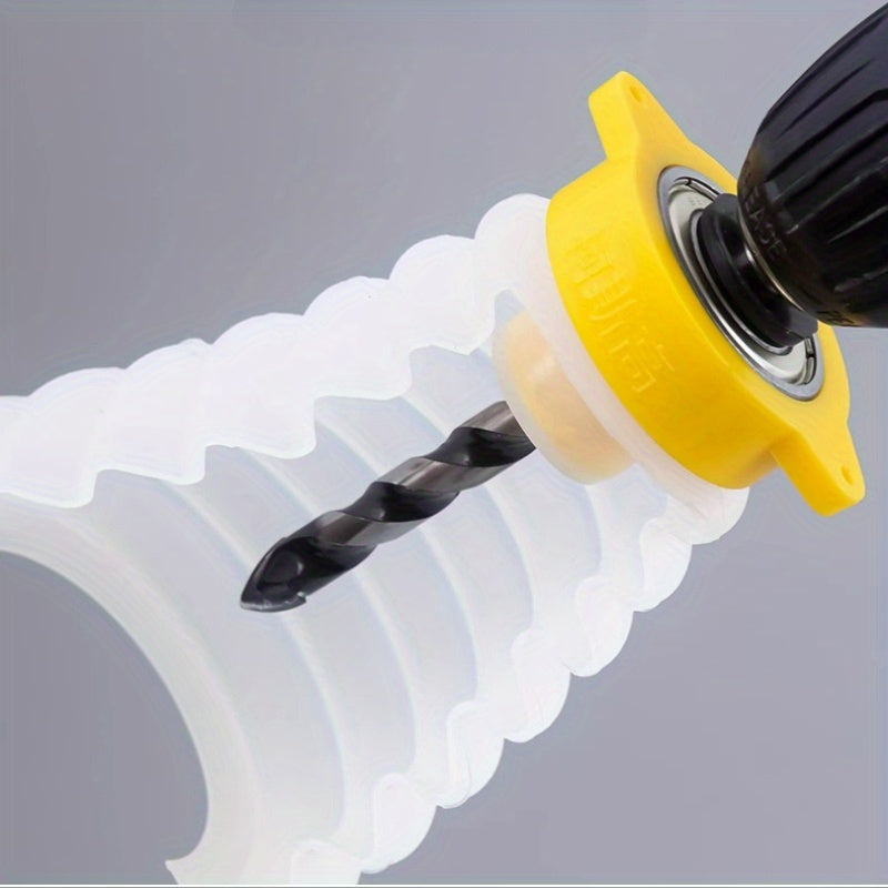 Elektr burg'ulash uchun chang qopqog'i - burg'ulash operatsiyalari davomida devorlar va shiftlarni himoya qiladi - elektr burg'ulash uchun zaruriy asbob.