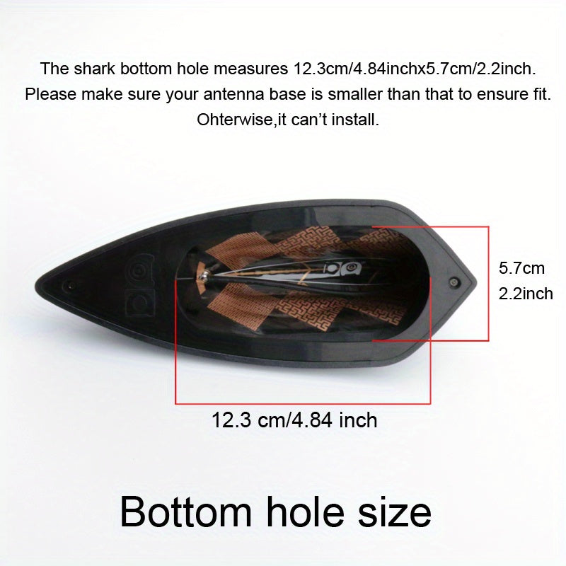 Aleta de tiburón para coche universal, en varios colores, compatible con varios modelos