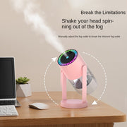 USB-Powered Starry Sky Humidifier with Essential Oil Diffuser and Night Light Compact Portable for Home Car