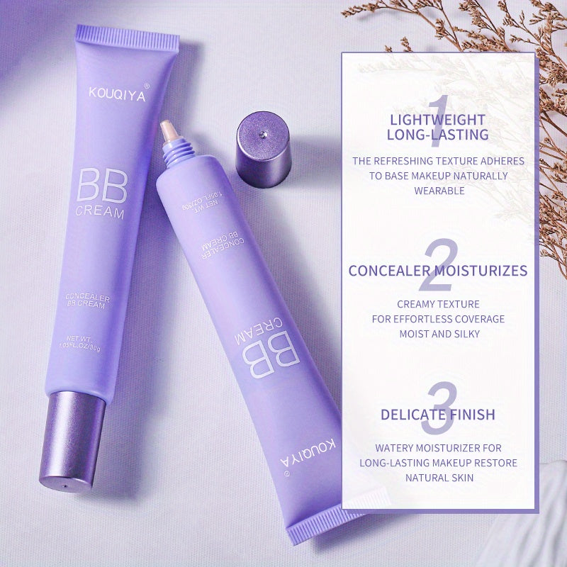 Waterproof BB Cream with Natural Coverage, Oil Control, Squalane for All Skin Types
