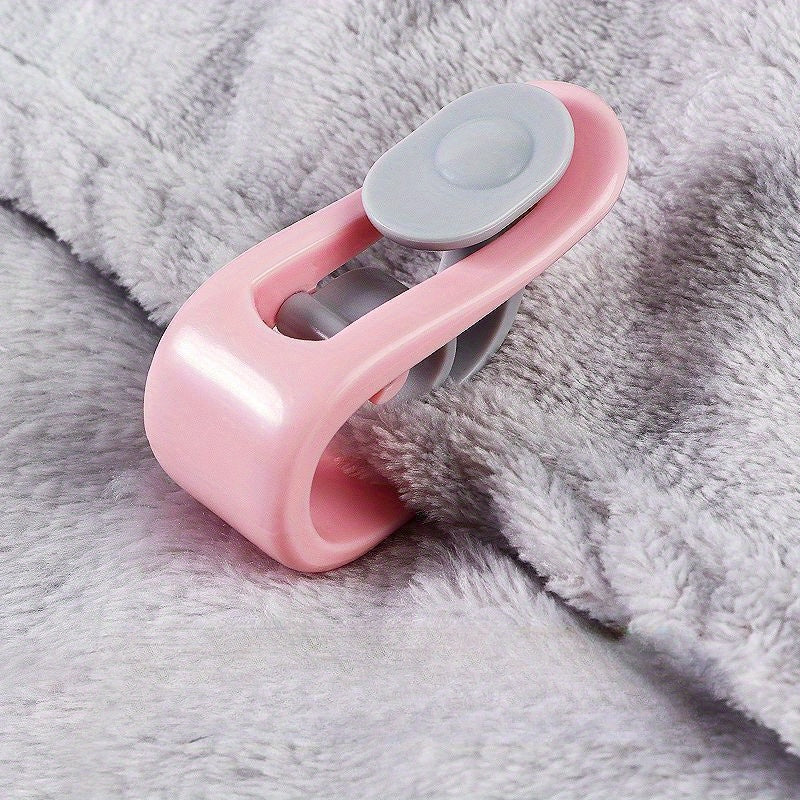 Reparador de esquina de edredón sin aguja invisible con hebilla antideslizante y clip doméstico