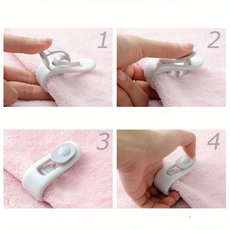 Reparador de esquina de edredón sin aguja invisible con hebilla antideslizante y clip doméstico