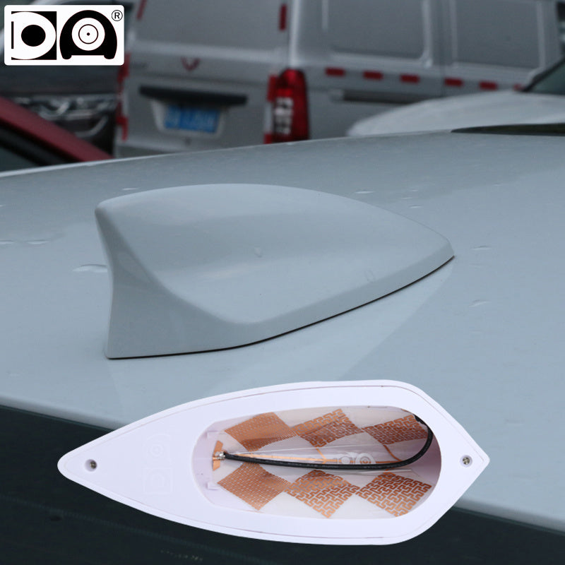 Universal Car Shark Fin Antenna, Multi-Color, Flexible Fit for Many Vehicles