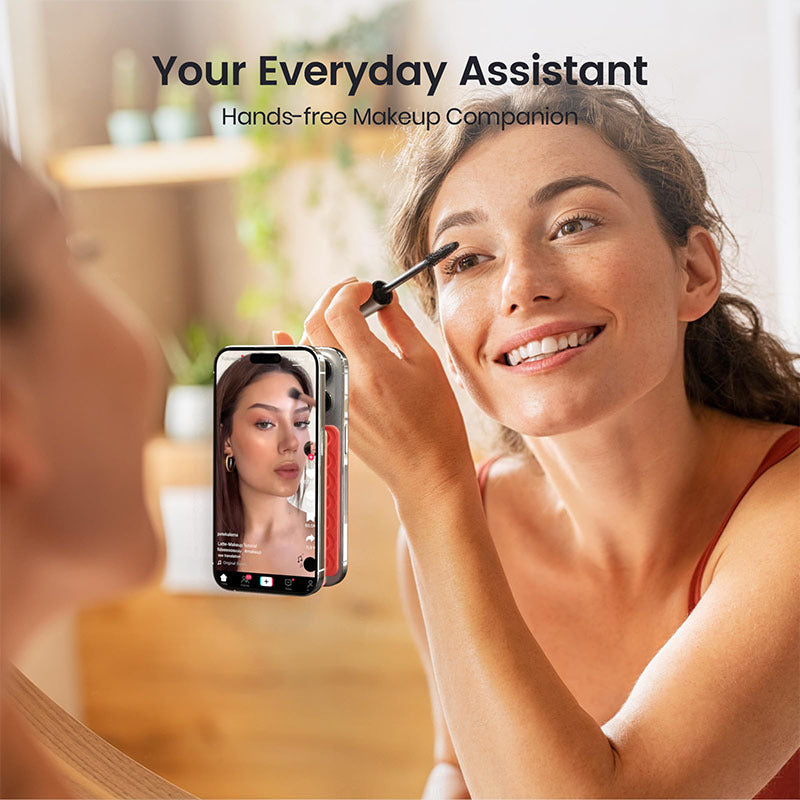 Multi-Functional Silicone Phone Grip with Double-Sided Suction for iPhone and Android