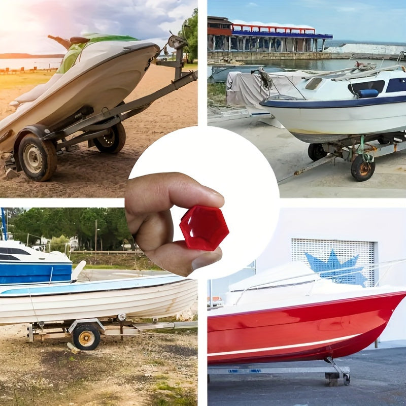 20 Pieces Automotive Wheel Hub Decorative Caps Polycarbonate Dustproof Rustproof 17mm 19mm 21mm