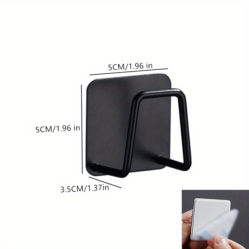 Wall-Mounted Stainless Steel Sponge Holder for Kitchen Sink Drip Rack Organizer