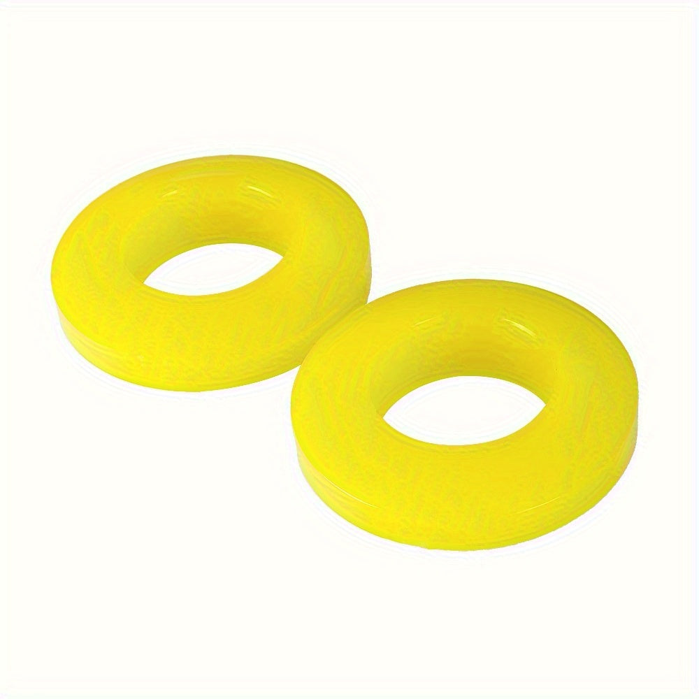 2 Pieces Shock Absorbing Rubber Bushing Mounts for Car Front Strut Tower
