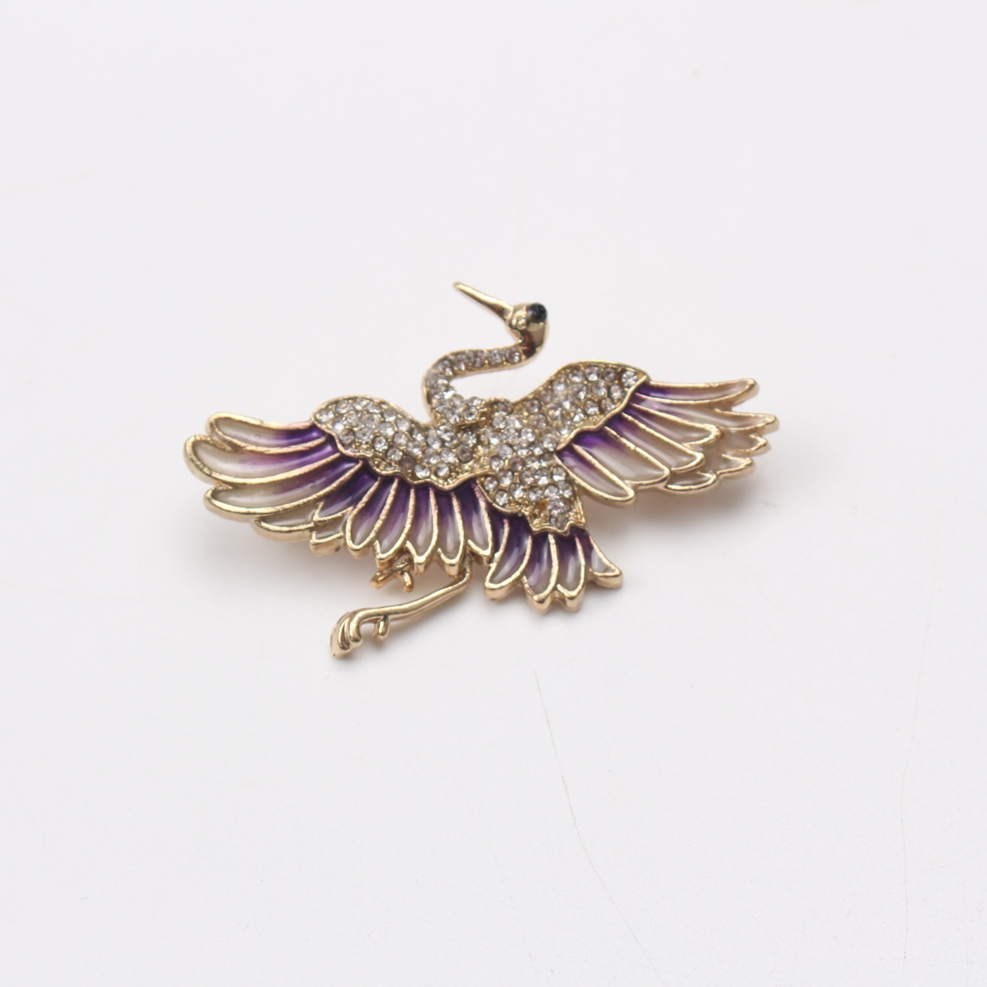 Animal-Shaped Rhinestone Brooch Pin for Blazers and Sweaters Jewelry Accessory