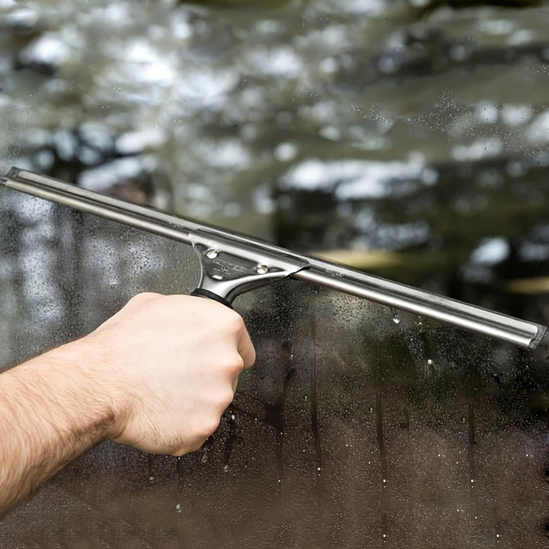 Qo'lga olinadigan dush squeegee - Uy tozalash uchun ko'p maqsadli shisha tozalagich - Dush eshiklari, derazalar va avtomobillar uchun - Suvni olib tashlaydi va yuzalarni porloq toza qiladi - Uy va avtomobil uchun mukammal.