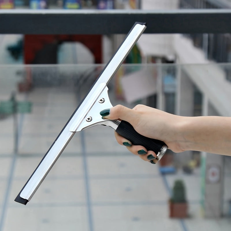 Qo'lga olinadigan dush squeegee - Uy tozalash uchun ko'p maqsadli shisha tozalagich - Dush eshiklari, derazalar va avtomobillar uchun - Suvni olib tashlaydi va yuzalarni porloq toza qiladi - Uy va avtomobil uchun mukammal.