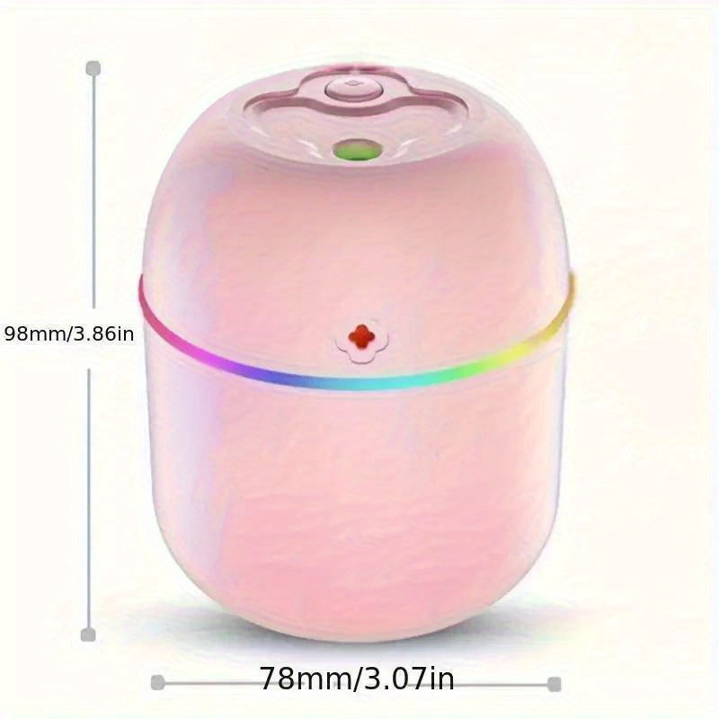 USB Aromatherapy Humidifier with Night Light for Bedroom Office Car 1L