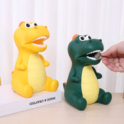Cofre de monedas Dinosaurio T-Rex para ahorrar dinero, adorable y espacioso, regalo para niños